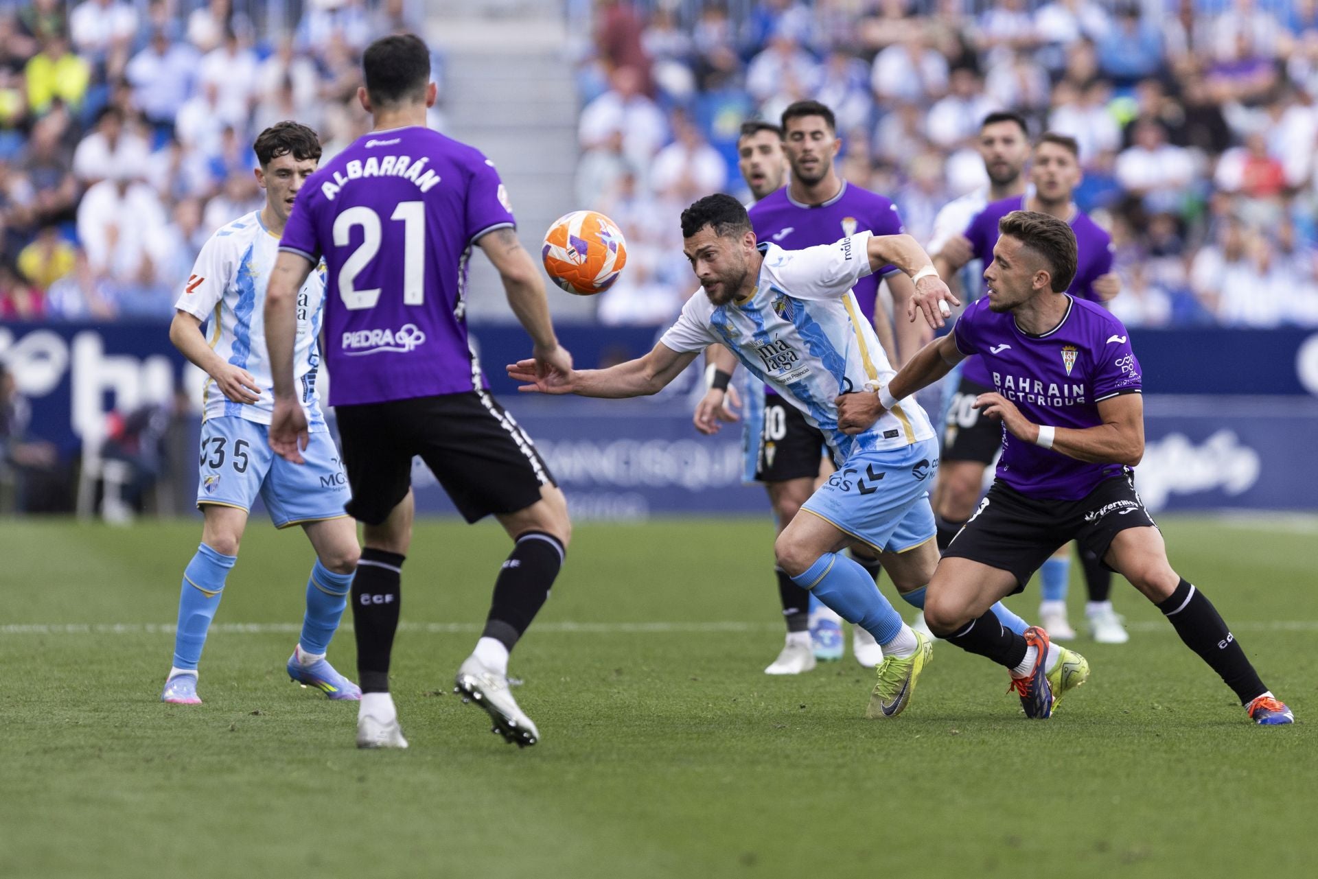 El Málaga-Córdoba, en imágenes