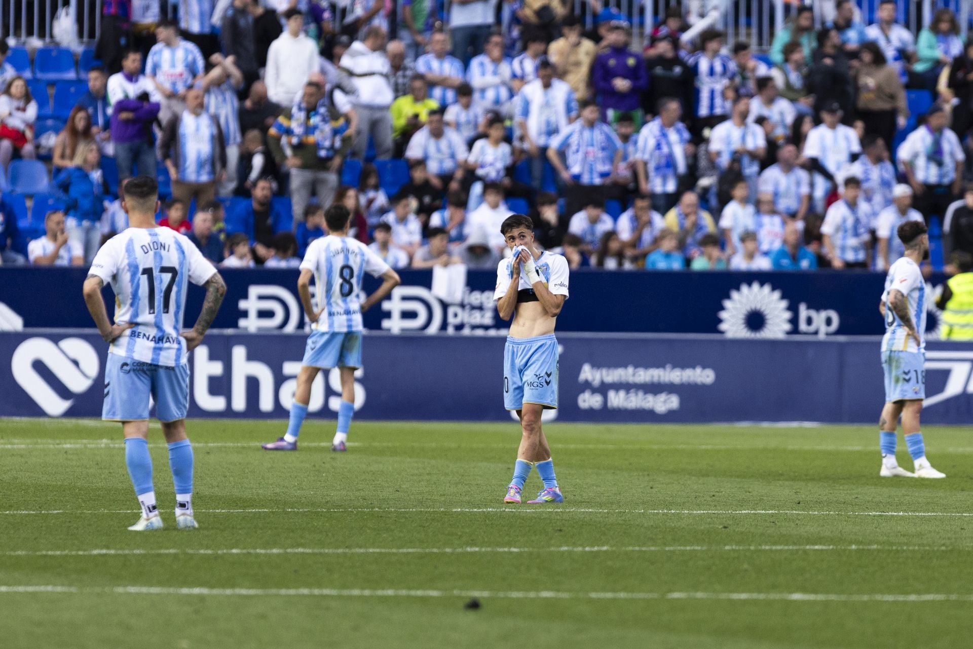 El Málaga-Córdoba, en imágenes