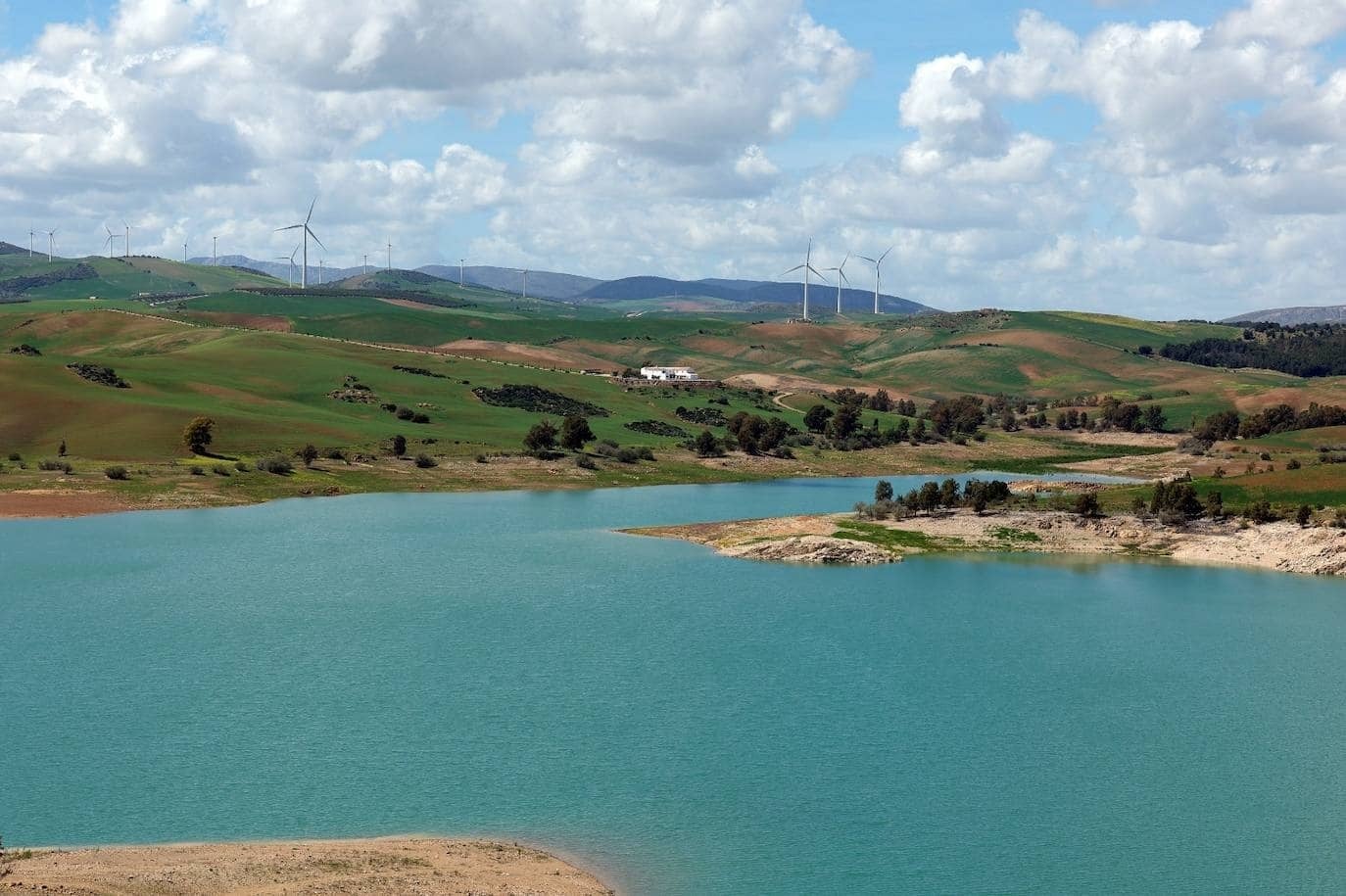 Estado de los embalses de Málaga el domingo, 13 de abril de 2025
