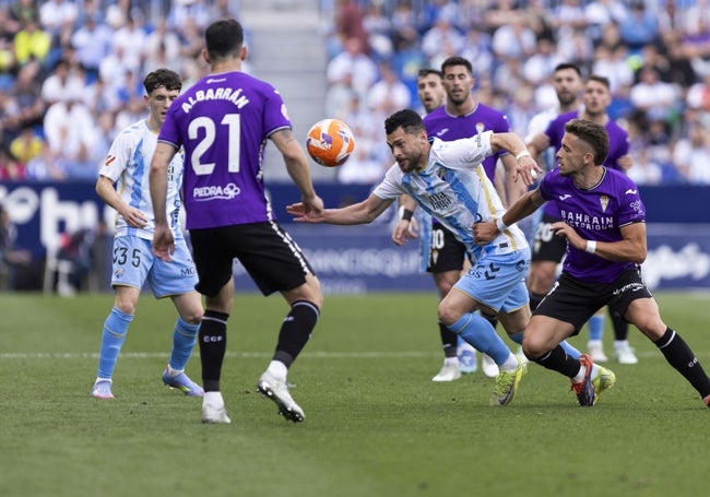 Rahmani, en acción ante el Córdoba el domingo.