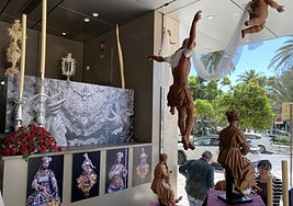 El hotel AC Málaga Palacio se convierte en el escaparate de la Semana Santa malagueña