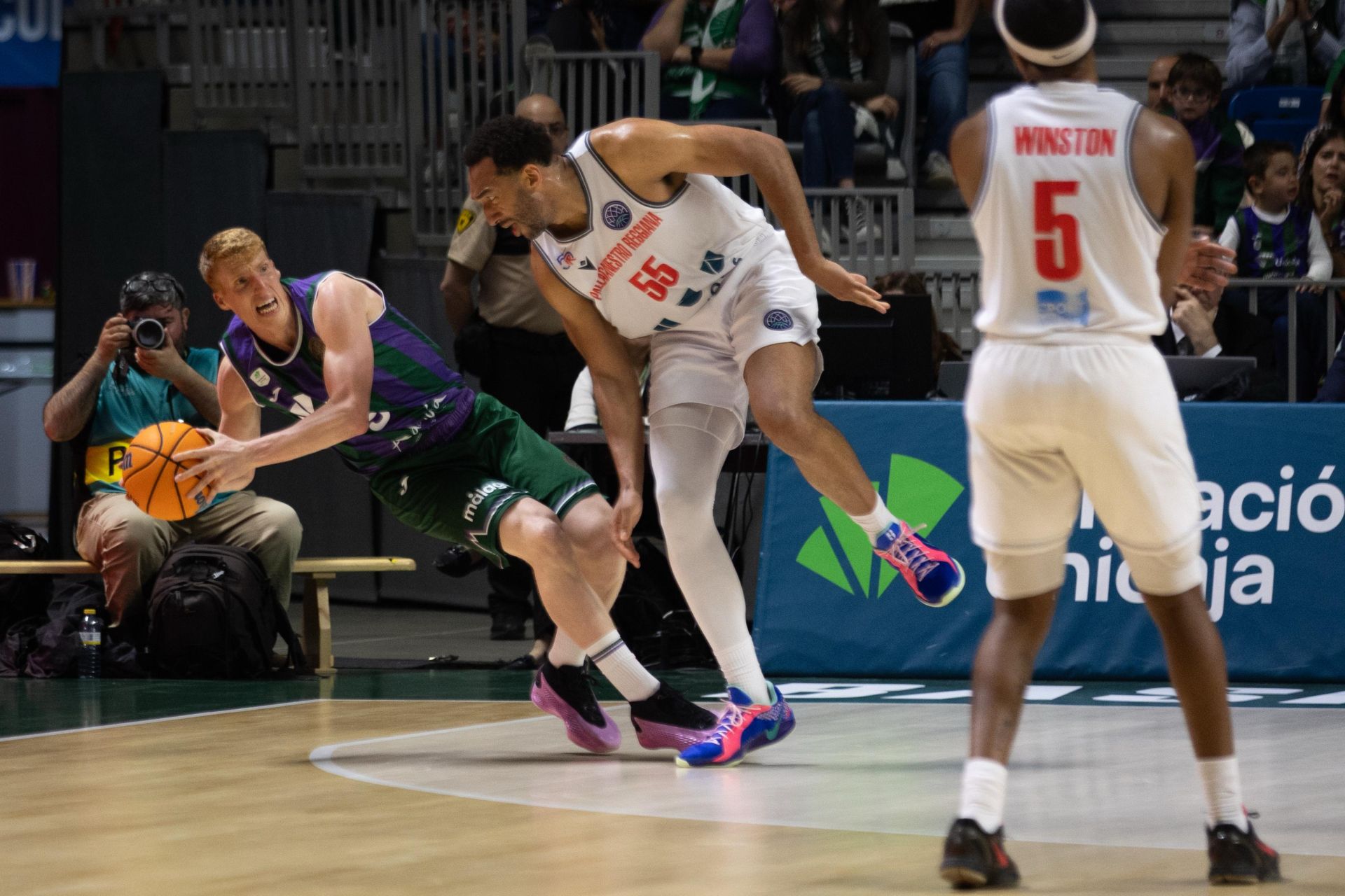 Las mejores imágenes del Unicaja - Pallacanestro Reggiana