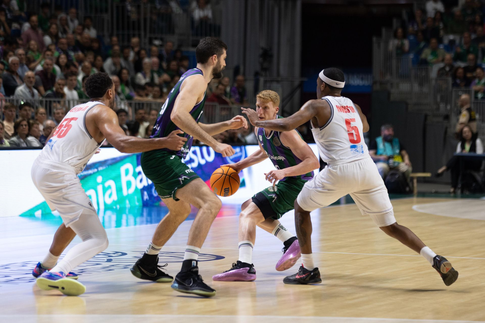 Las mejores imágenes del Unicaja - Pallacanestro Reggiana