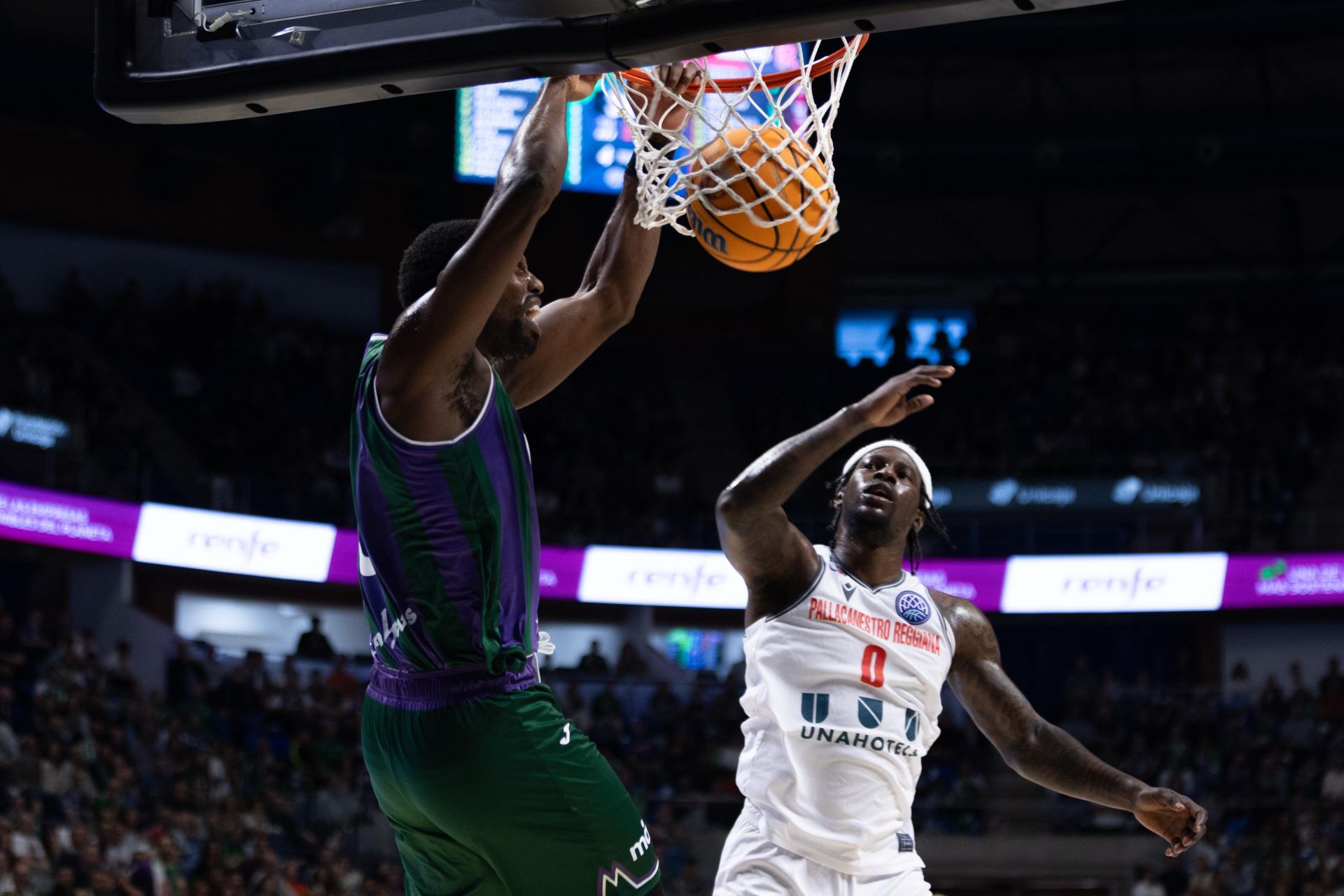 Las mejores imágenes del Unicaja - Pallacanestro Reggiana