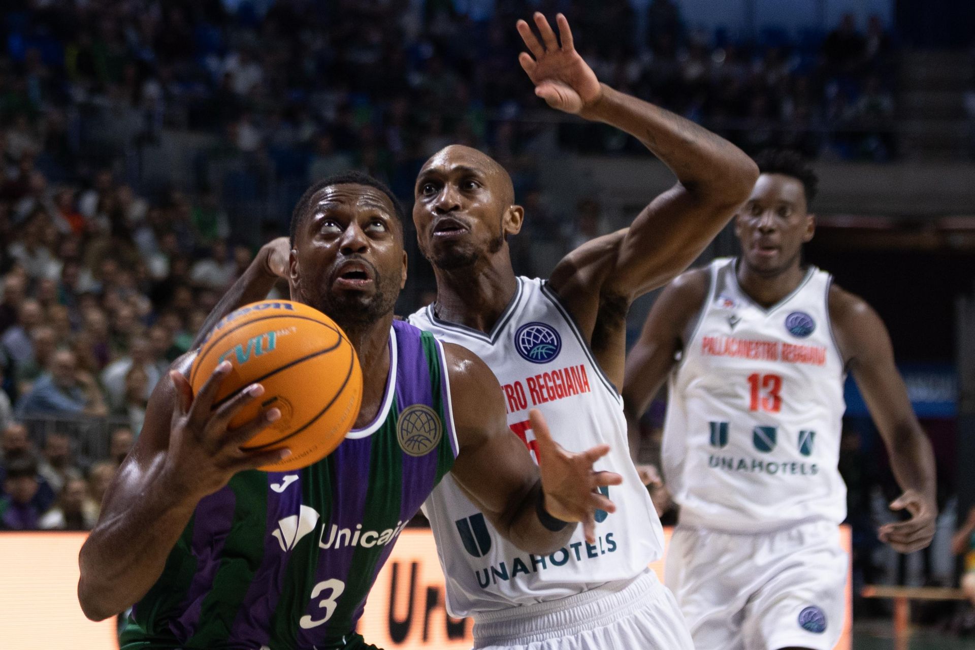 Las mejores imágenes del Unicaja - Pallacanestro Reggiana