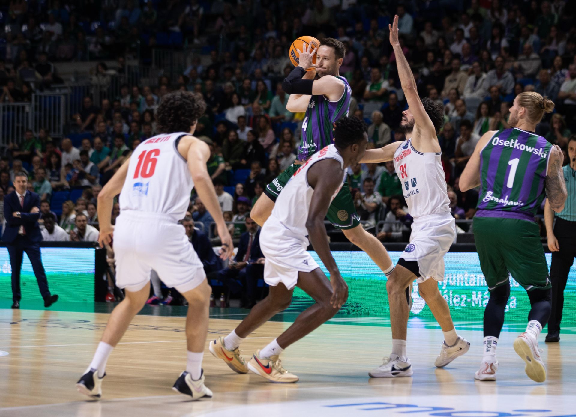 Las mejores imágenes del Unicaja - Pallacanestro Reggiana