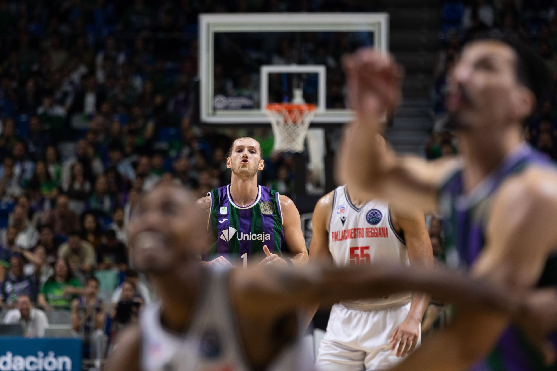 Las mejores imágenes del Unicaja - Pallacanestro Reggiana