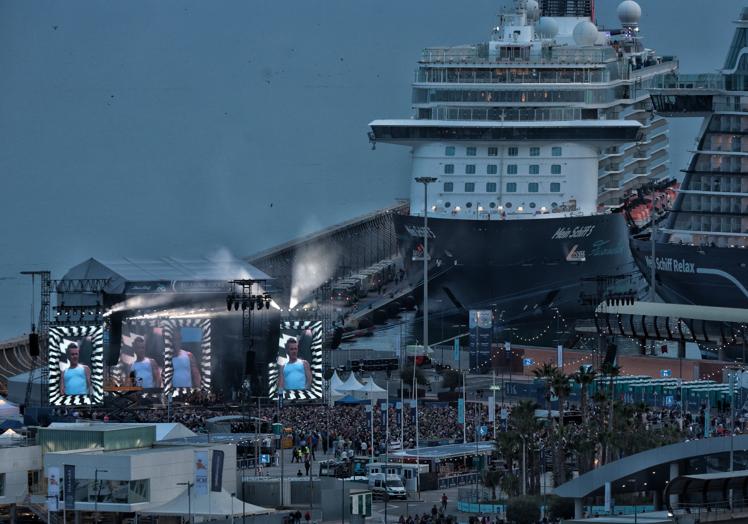 El 'Mein Schiff Relax' es el primer barco de nueva construcción de la clase InTUItion.