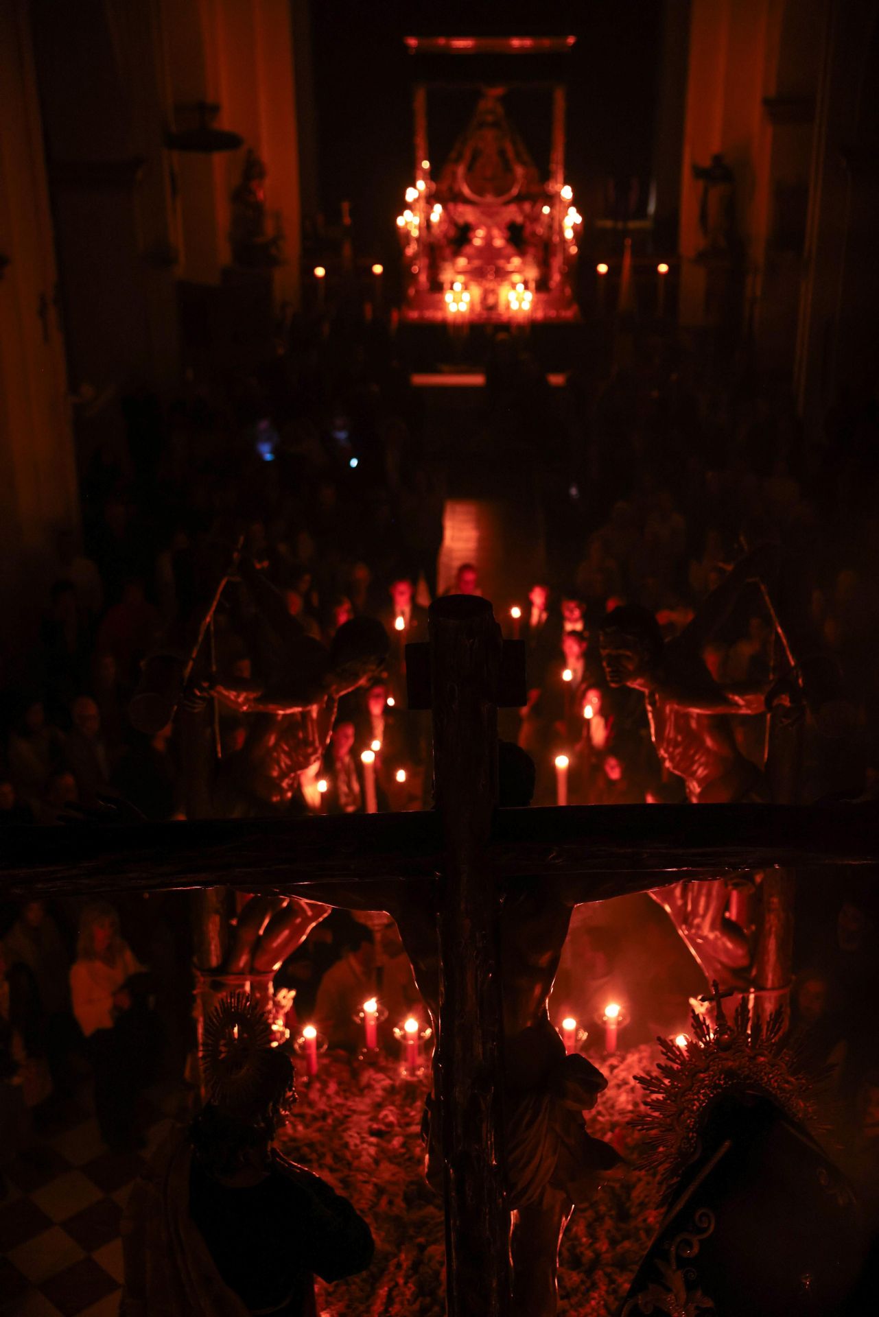 Traslado claustral del Cristo del Perdón de los Dolores del Puente