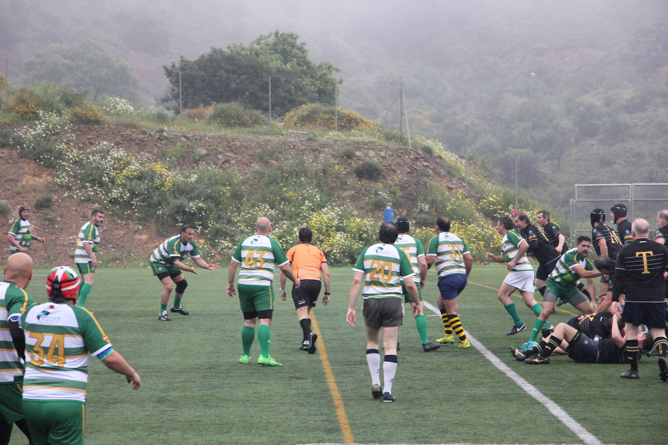 El rugby malagueño no falta a su cita con Manolo Becerra