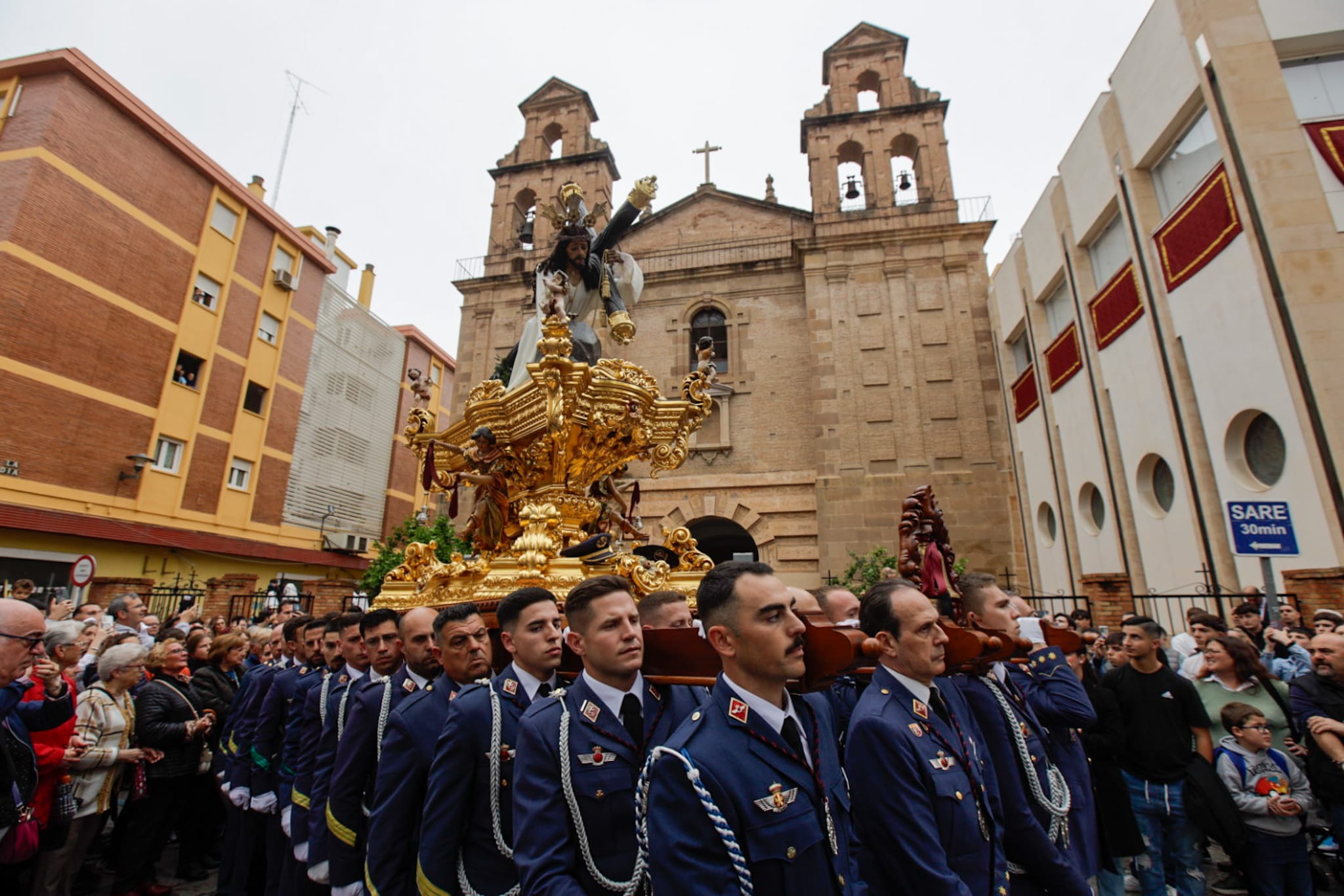 Traslados y procesiones del Sábado de Pasión en Málaga 2025