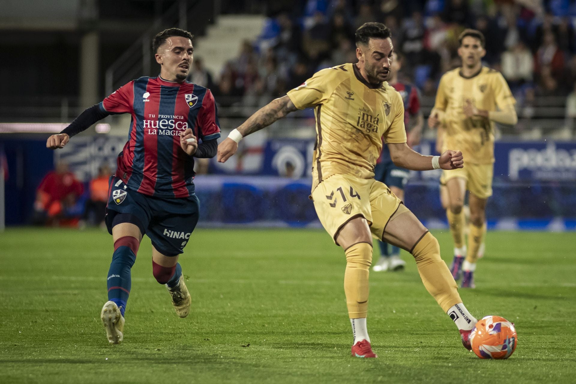 Las mejores imágenes del Huesca-Málaga