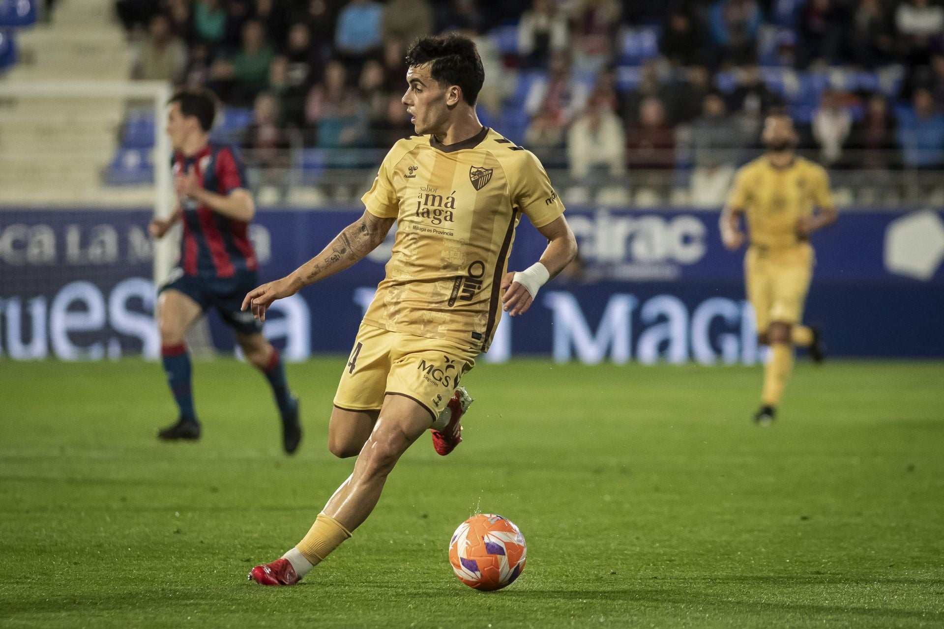Las mejores imágenes del Huesca-Málaga