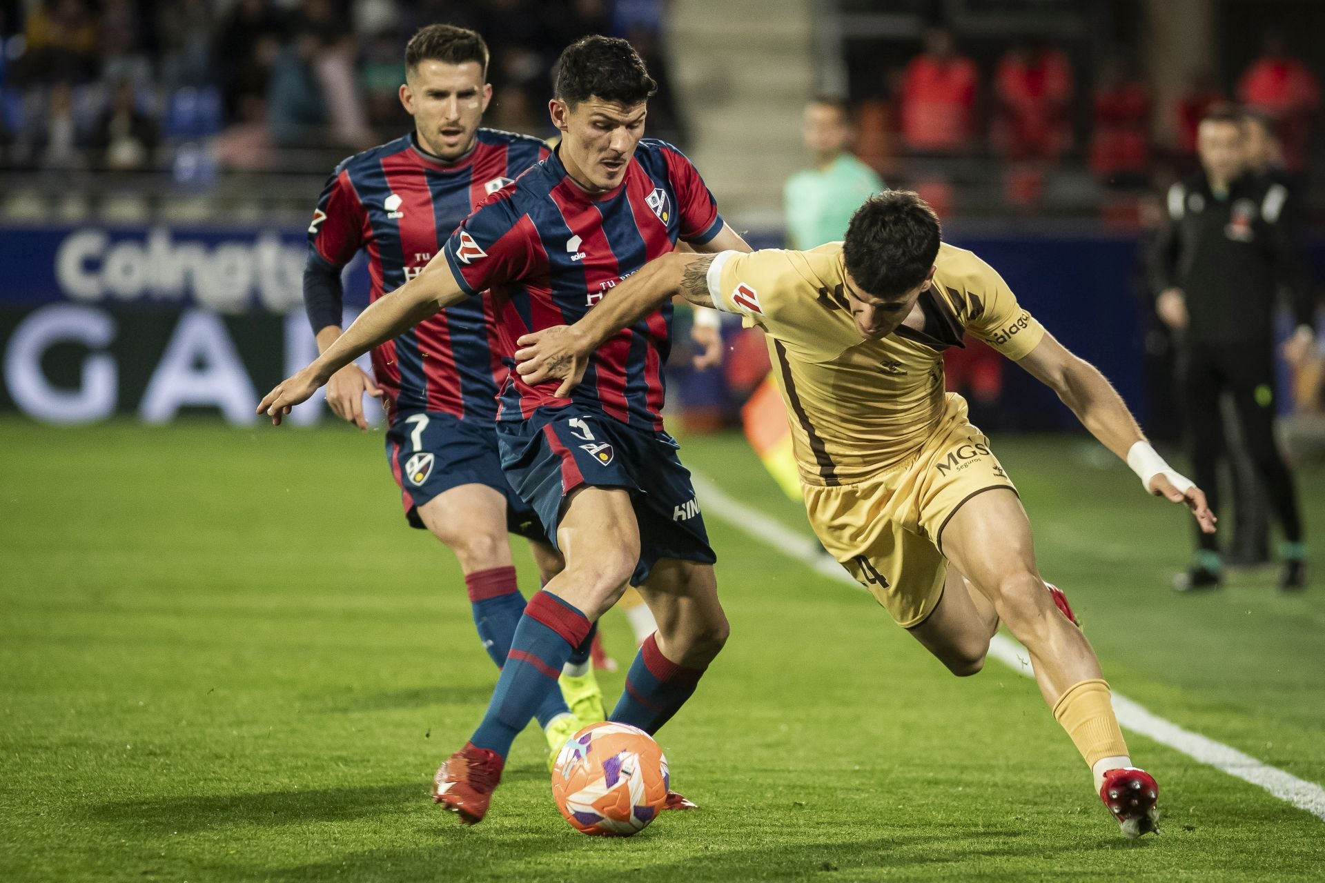 Las mejores imágenes del Huesca-Málaga