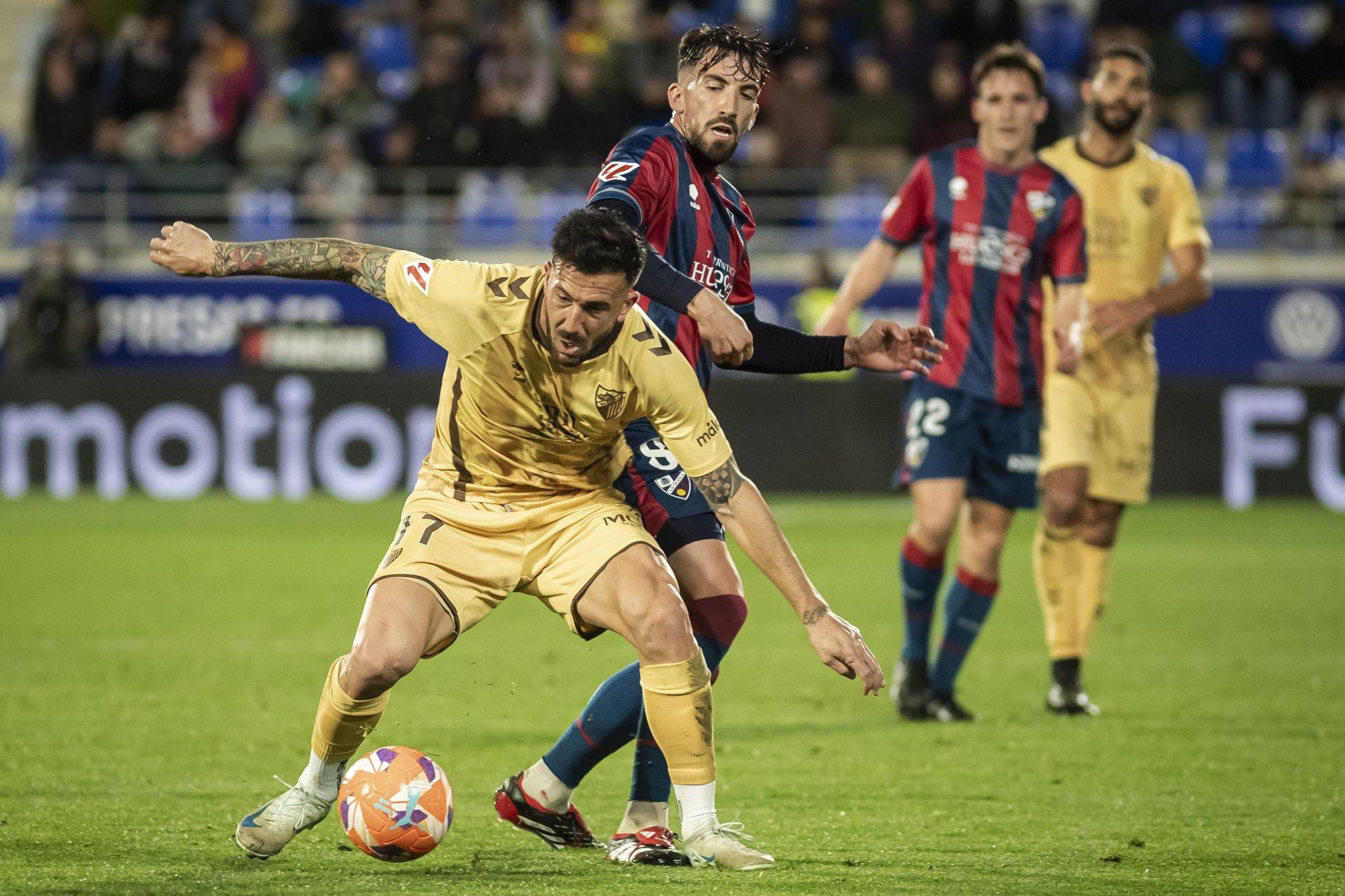 Las mejores imágenes del Huesca-Málaga