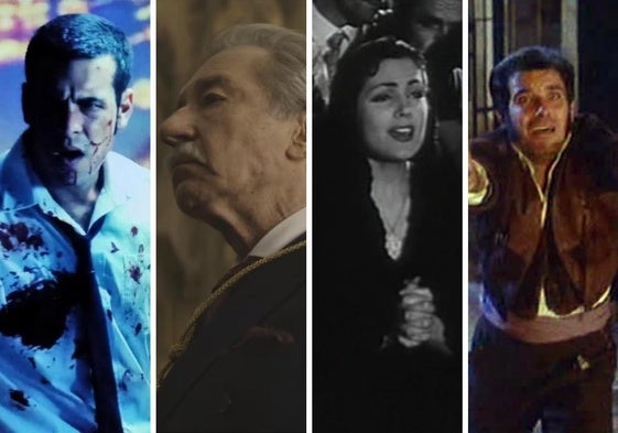 Mario Casas, José Sacristán, Carmen Sevilla y Paco Rabal, en las películas rodadas en Málaga.