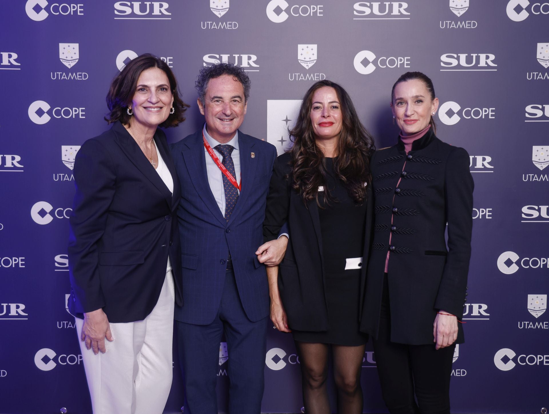 Trinidad Hernández, Francisco Cantos, Alicia Izquierdo y Elisa Pérez de Siles. 