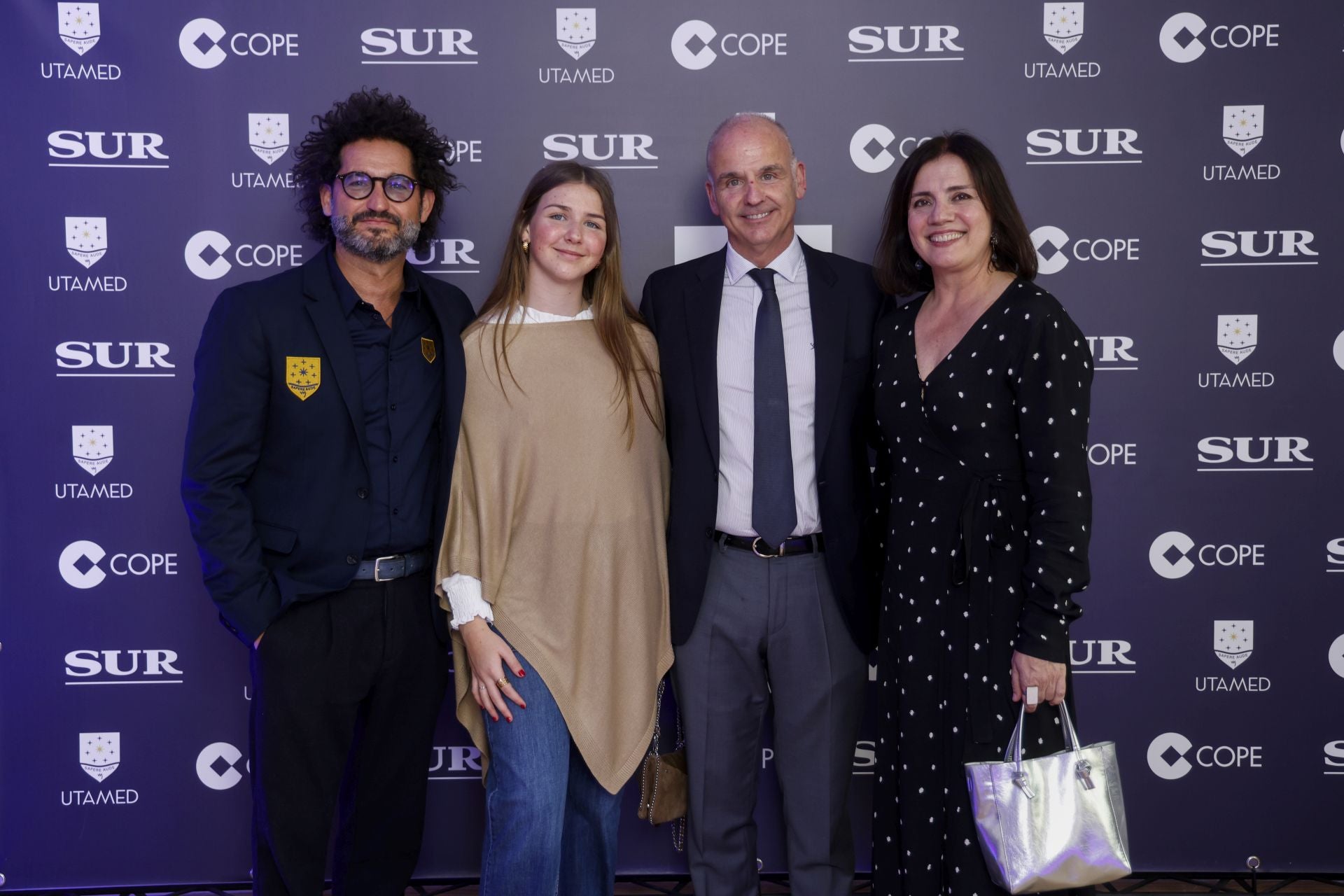 Paco Ávila, Lucía Barrero, Eduardo Barrero y Ana Barreales. 