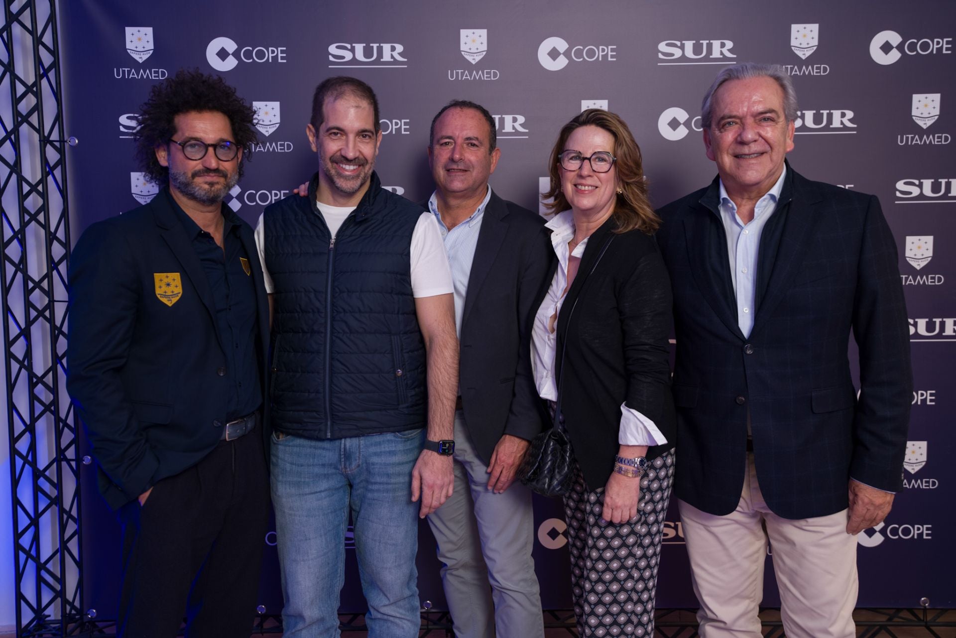 Paco Ávila, Mario García, Manolo Castillo, Nieves Alonso y Miguel Rodríguez Porras.