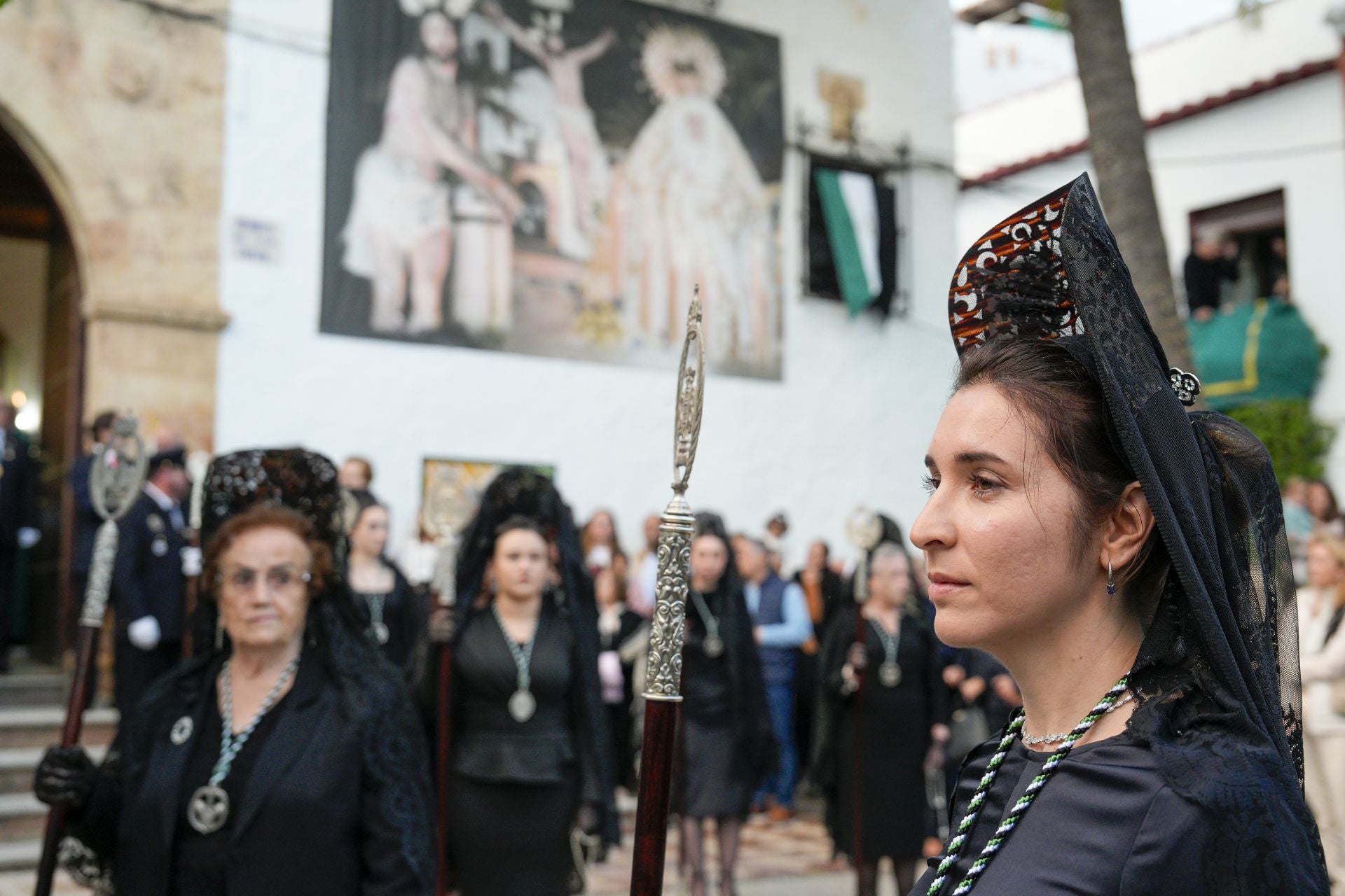 La procesión de La Columna de Marbella, en imágenes