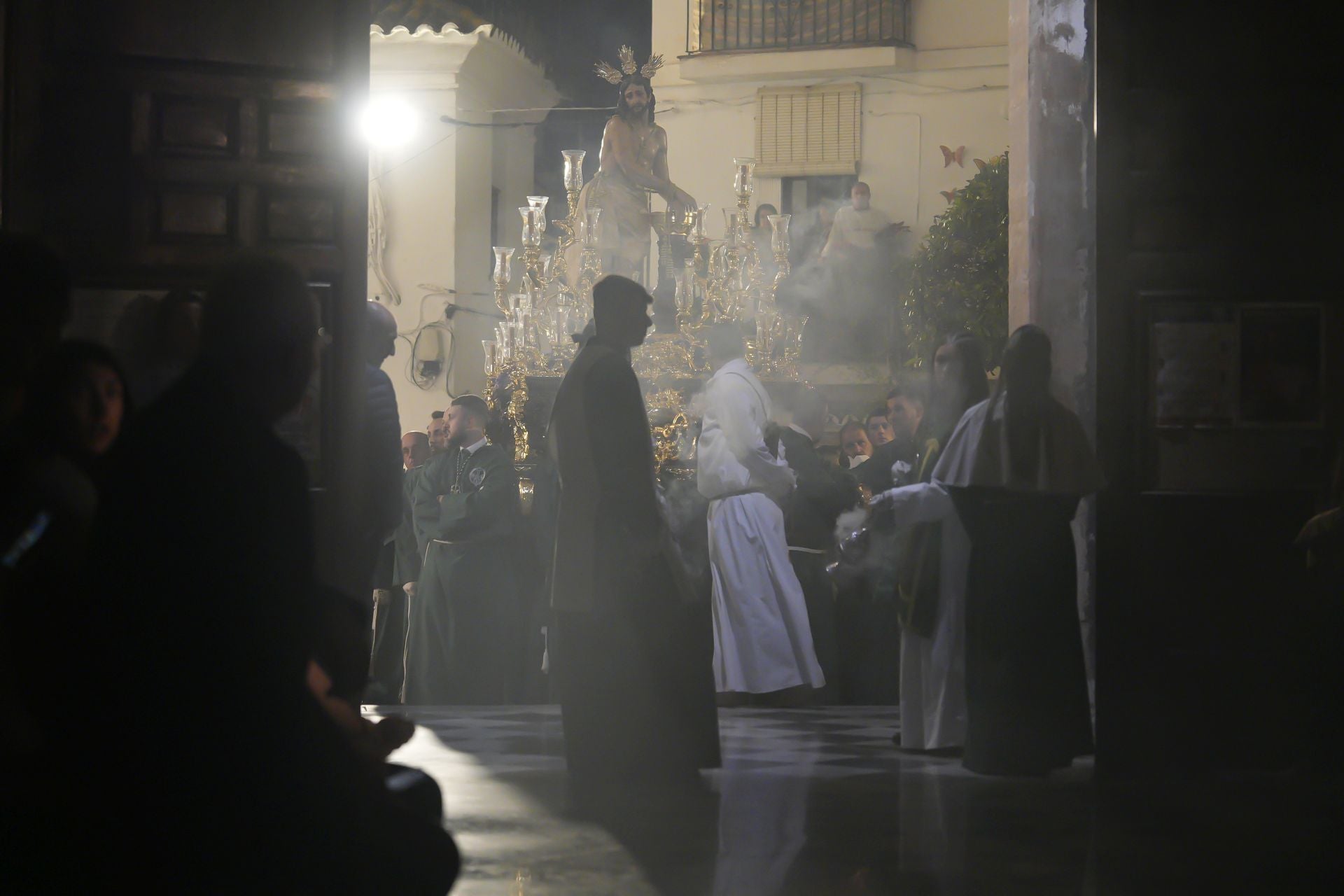 La procesión de La Columna de Marbella, en imágenes