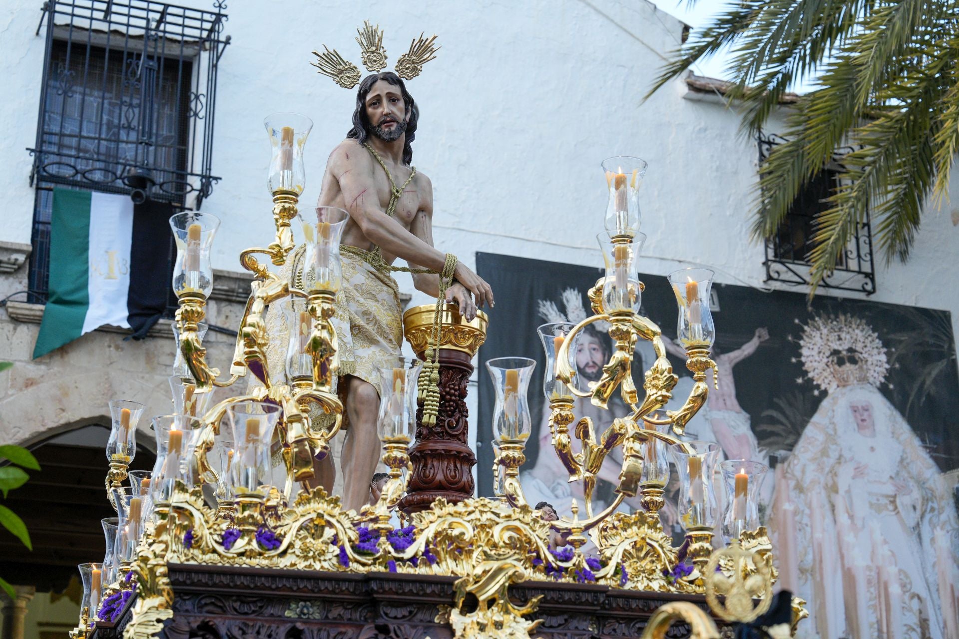 La procesión de La Columna de Marbella, en imágenes