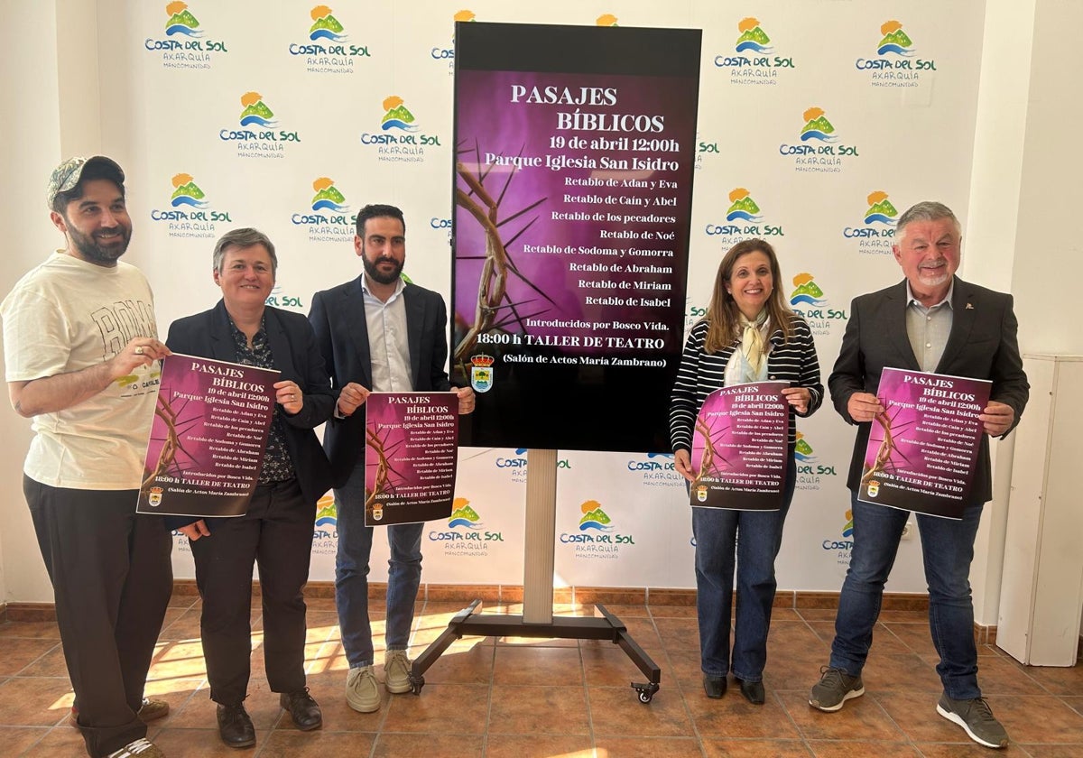 Periana se suma a las recreaciones de la Semana Santa: revive pasajes del Antiguo Testamento con una serie de retablos bíblicos
