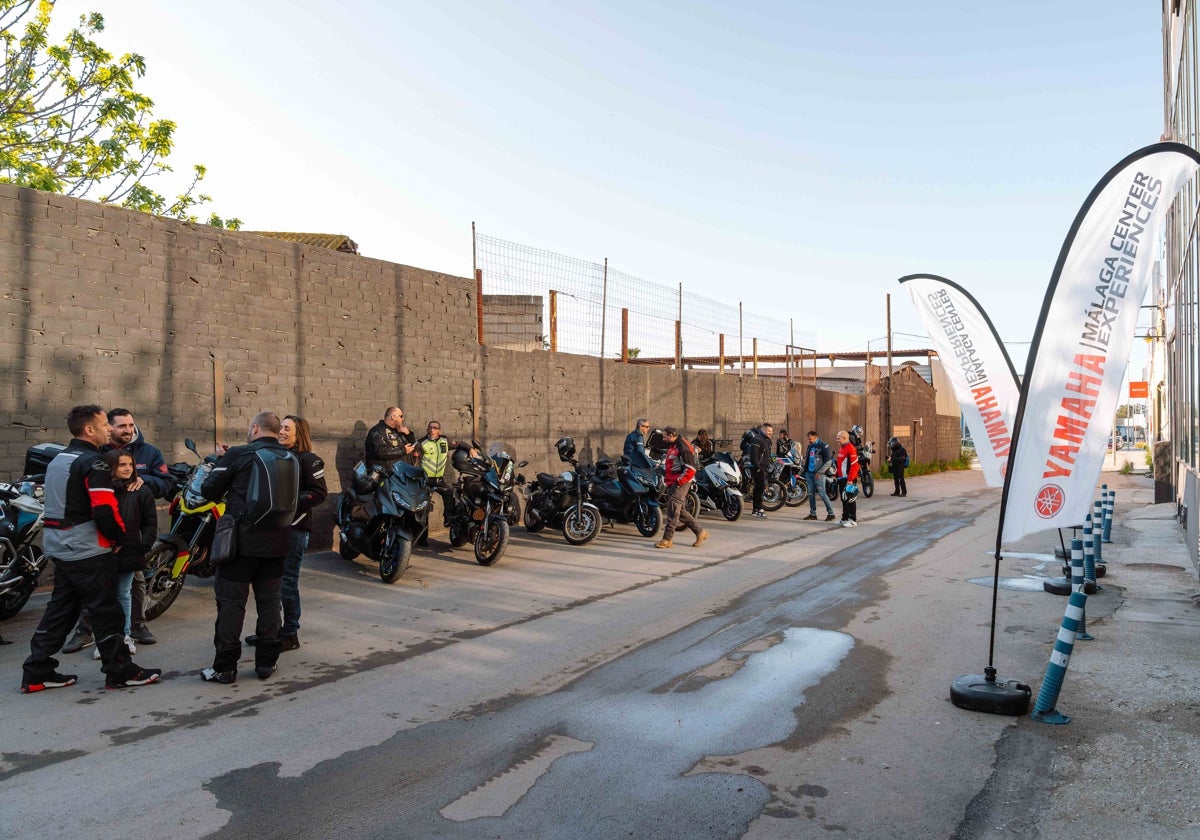 Yamaha Málaga Center organiza una ruta solidaria