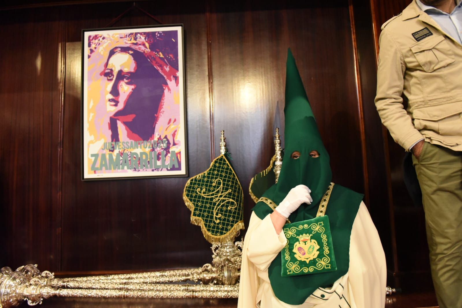 Nueva Esperanza, refugiada en la casa hermandad de Zamarrilla
