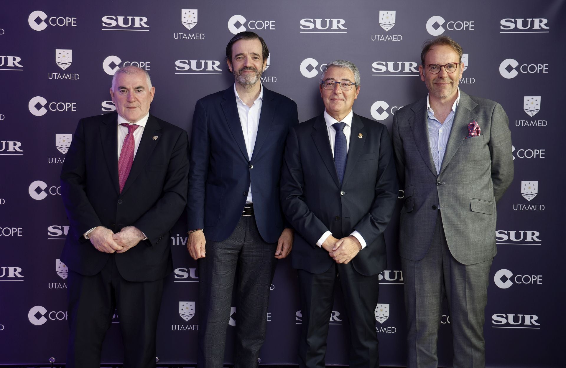 Manuel Marmolejo, Antonio González, Francisco Salado y Justo Fuentes