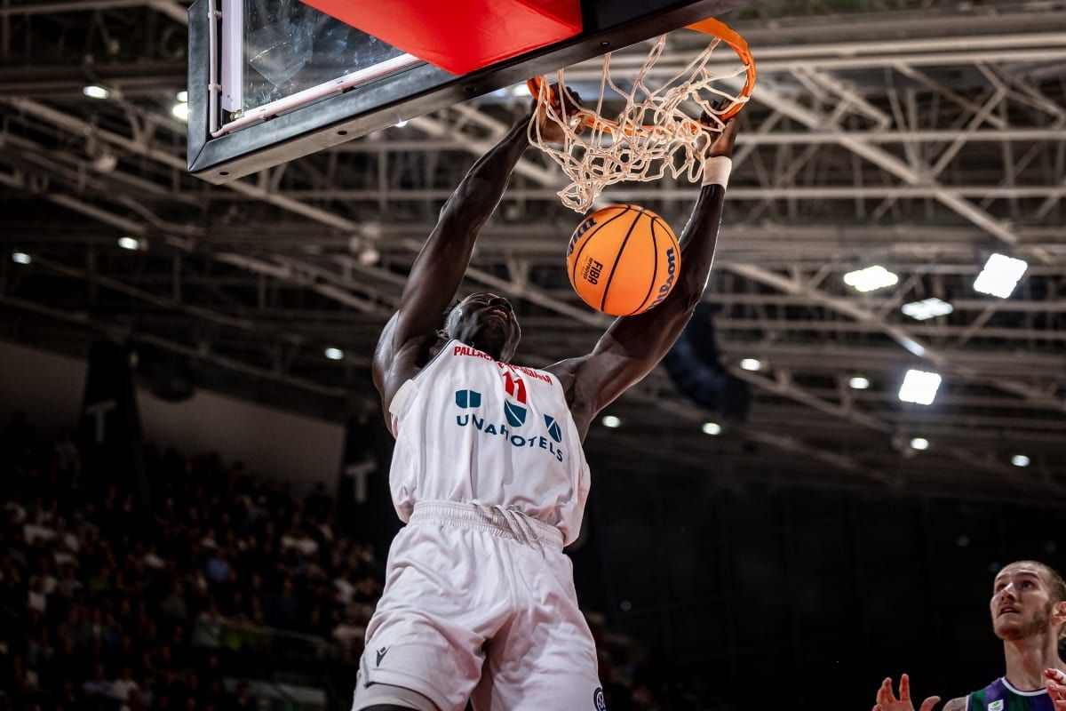 El Pallacanestro Reggiana - Unicaja, en imágenes