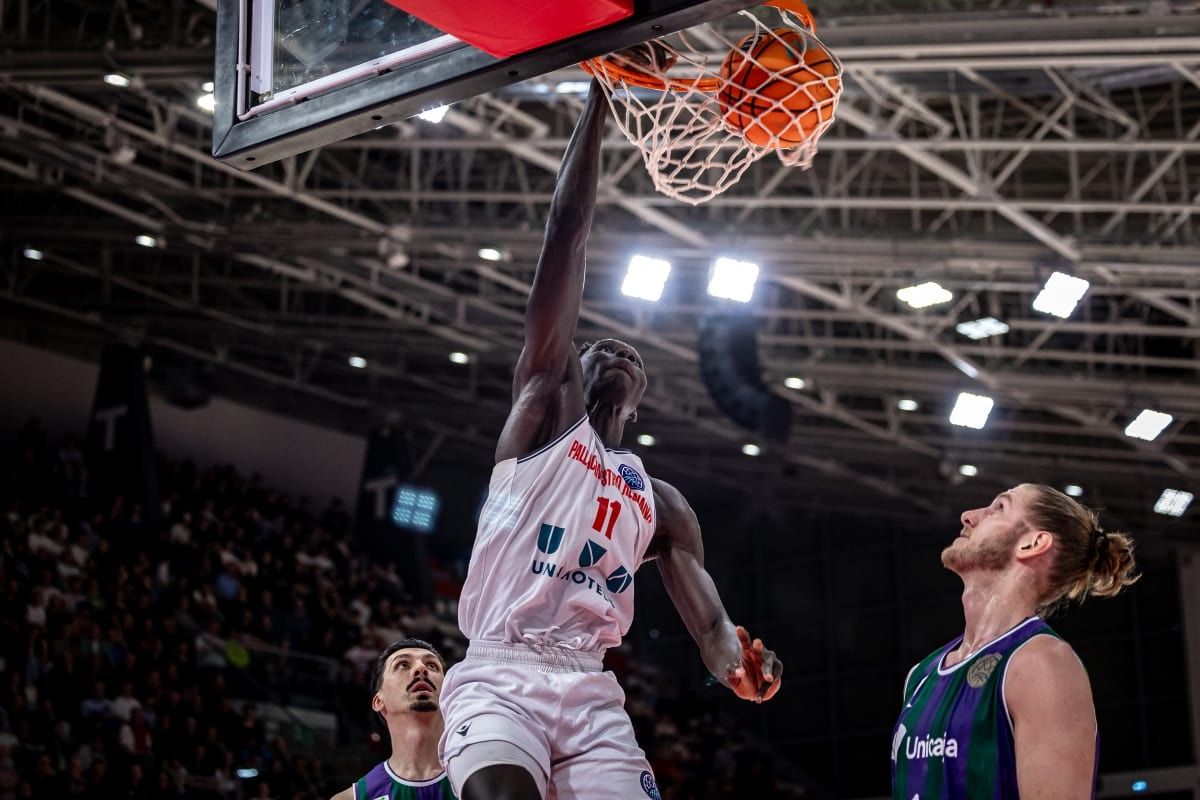El Pallacanestro Reggiana - Unicaja, en imágenes