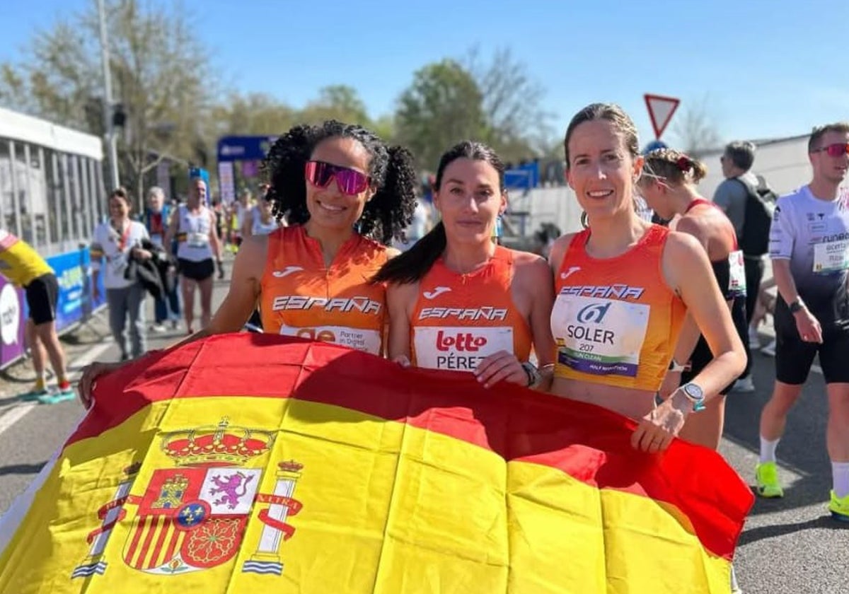 La atleta del Trops Cueva de Nerja Ikram Rharsalla, bronce por equipos en el Europeo de Media Maratón
