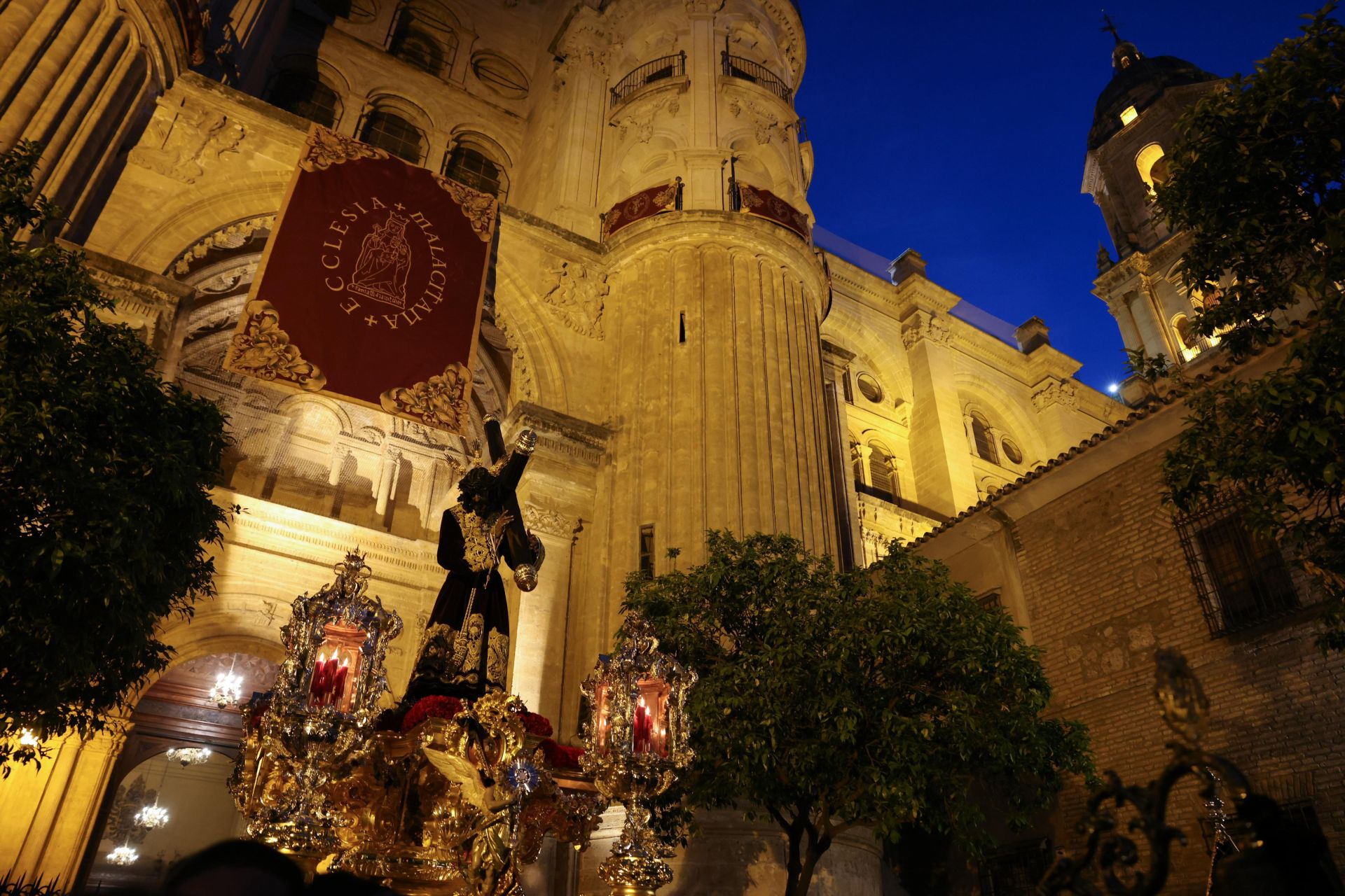 Viñeros en la Catedral de Málaga