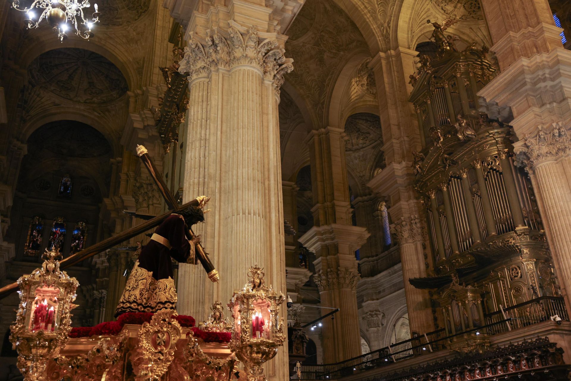 Viñeros en la Catedral de Málaga