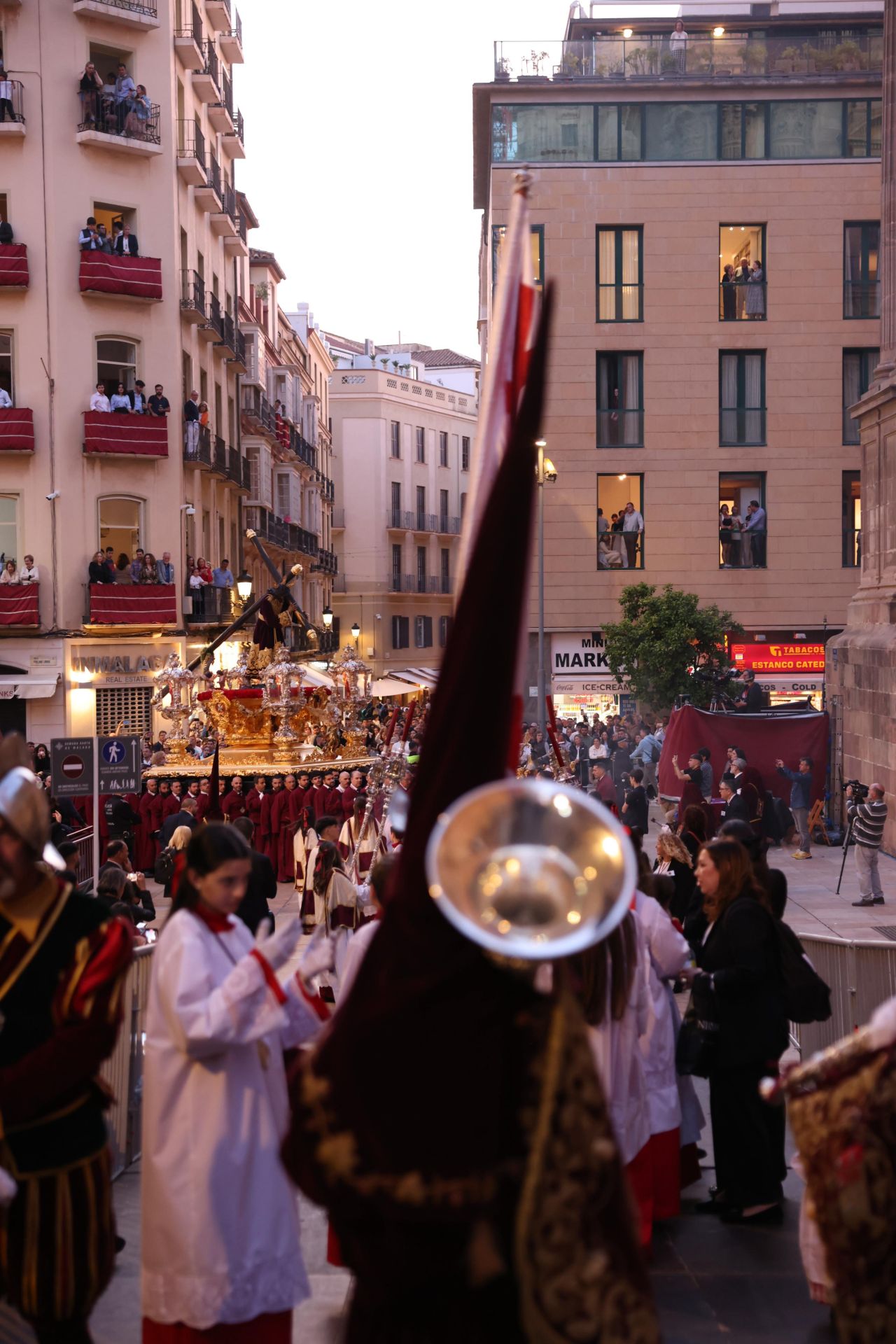 Viñeros en la Catedral de Málaga