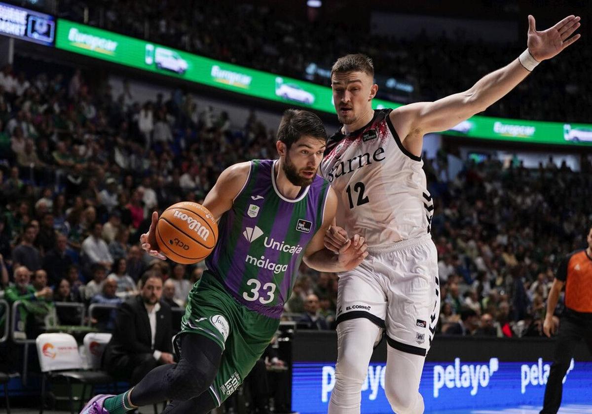 Directo | El Unicaja arrolla al Surne Bilbao al final (96-79)