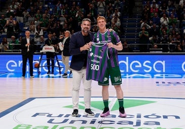 Alberto Díaz: 500 partidos como jugador del Unicaja