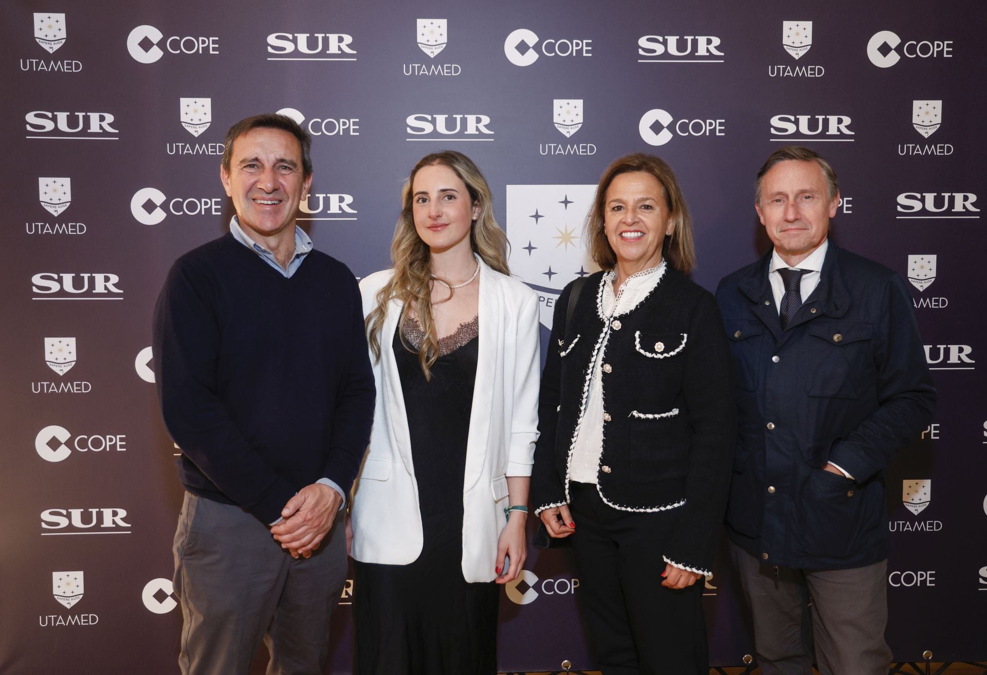 Enrique Romero, Pilar Romero, Belén Fernández y Diego Hermoso 