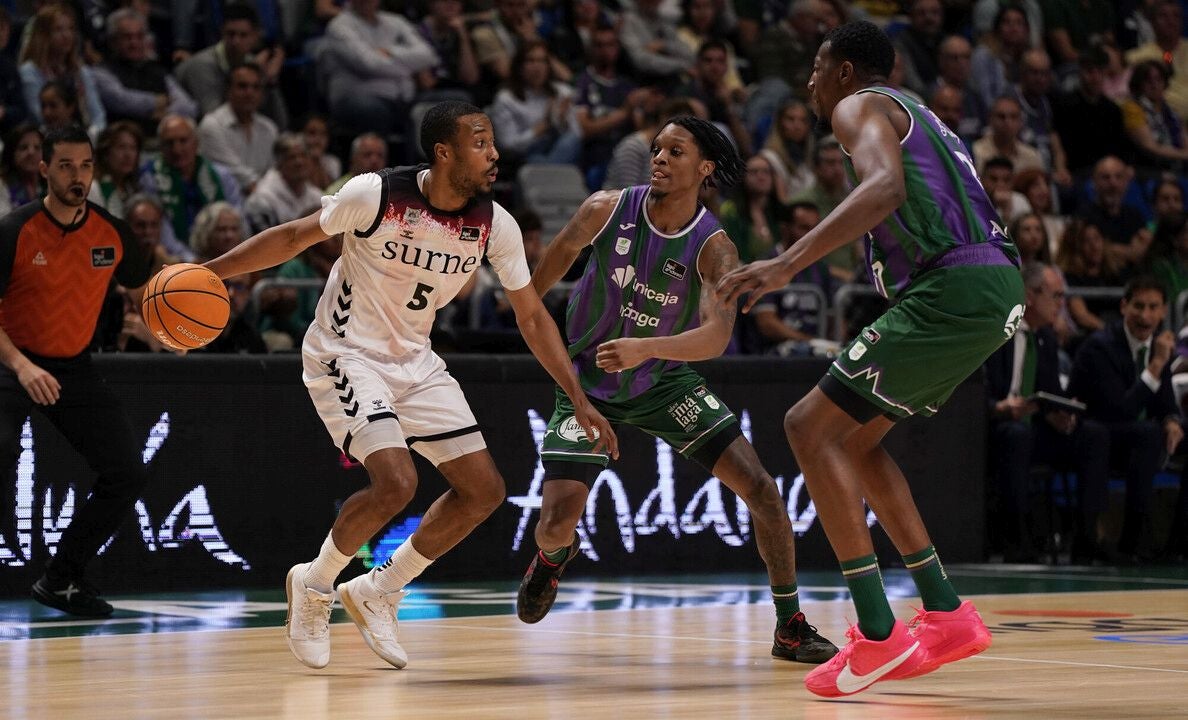 El Unicaja-Surne Bilbao, en imágenes