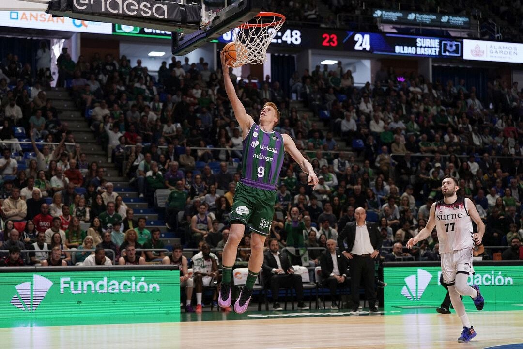 El Unicaja-Surne Bilbao, en imágenes