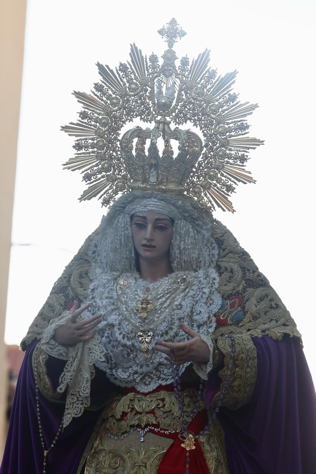 Traslado de Nuestro Señor Cautivo y la virgen de La Trinidad