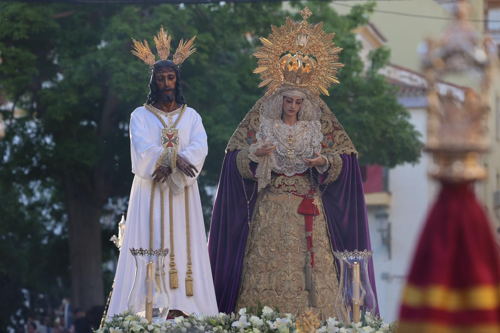 Traslado de Nuestro Señor Cautivo y la virgen de La Trinidad
