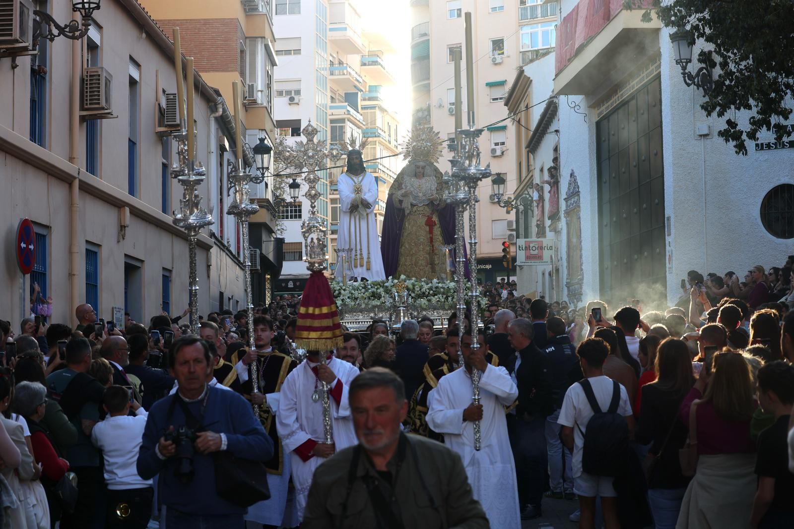 Traslado de Nuestro Señor Cautivo y la virgen de La Trinidad