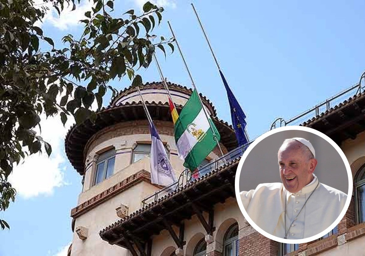 La Universidad de Málaga se une al luto por la muerte del Papa Francisco