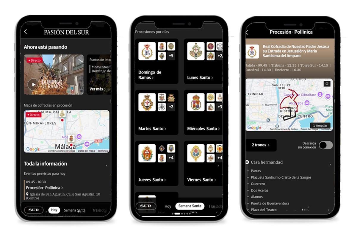 Nos interesa tu opinión. ¿Has usado la app de Sur con la información de Semana Santa? ¿Nos ayudas a mejorar?