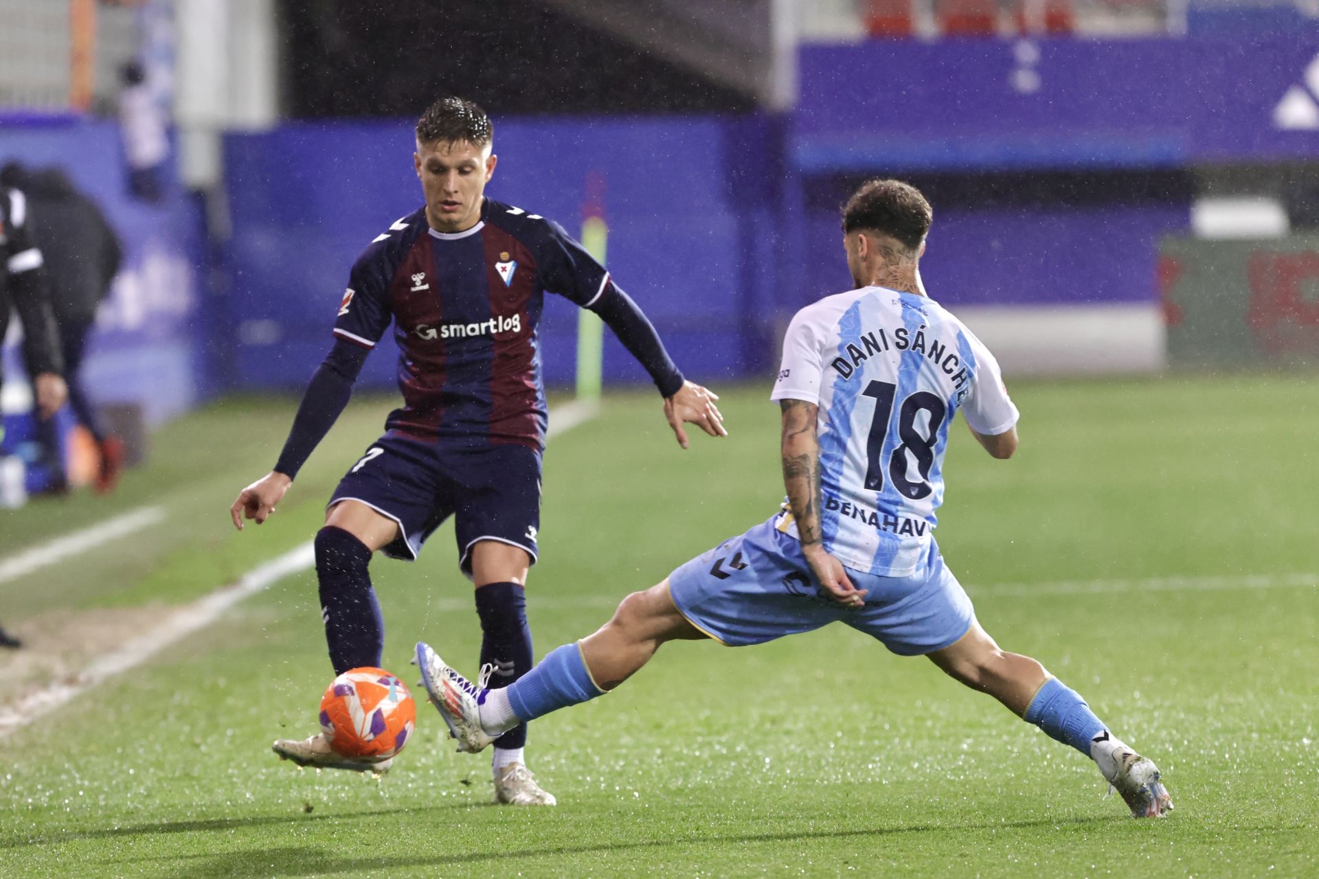 El Eibar- Málaga, en imágenes