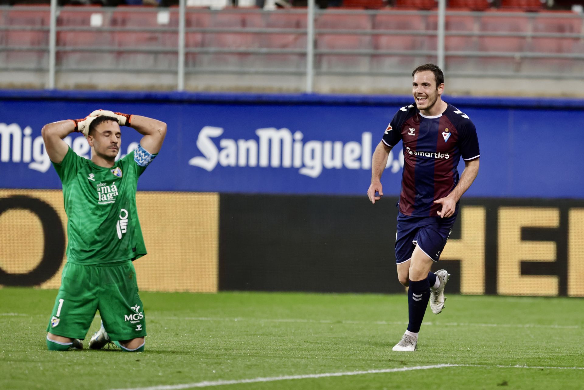 El Eibar- Málaga, en imágenes