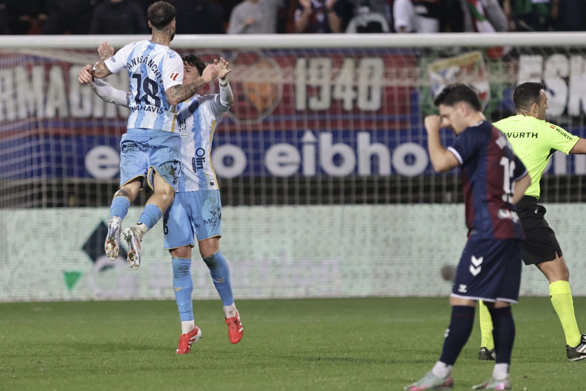 El Eibar- Málaga, en imágenes