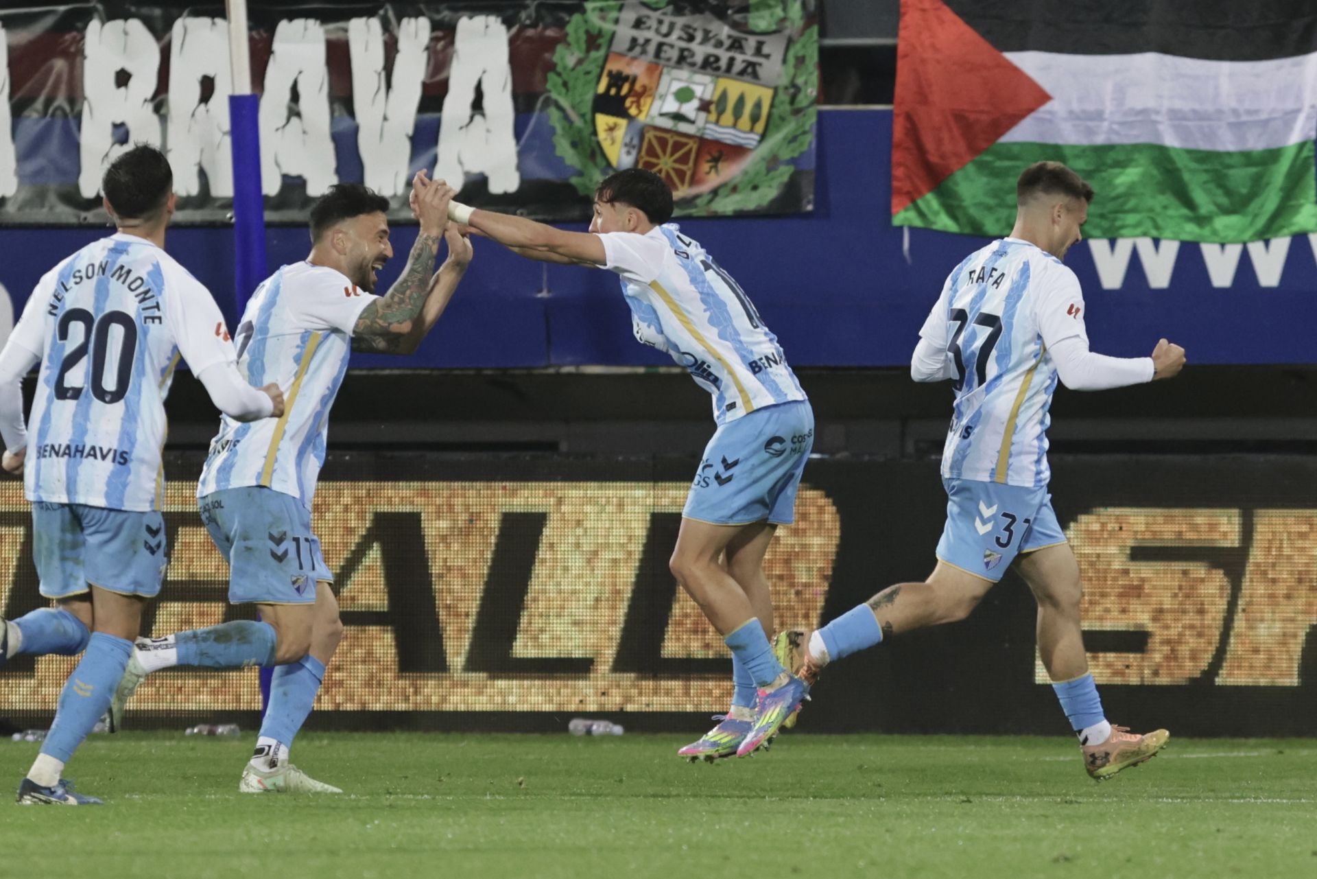 El Eibar- Málaga, en imágenes